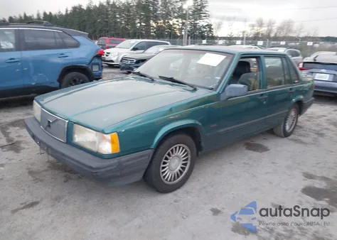 1994 Volvo 940 z USA, uszkodzony, nr VIN YV1JS8317R1148486